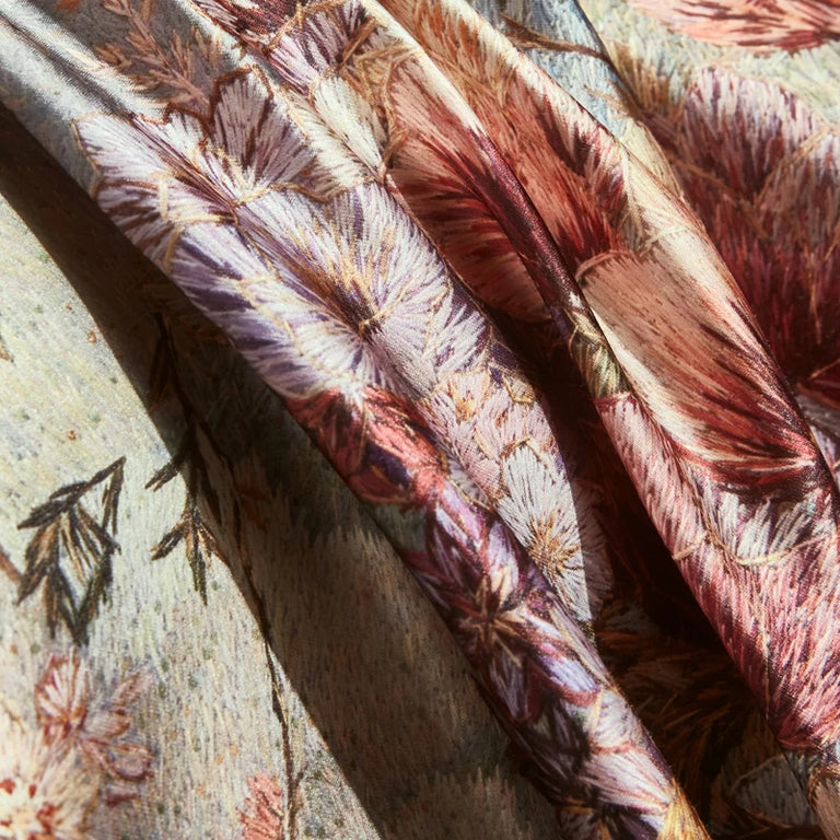 Printed Egyptian Cotton Bedding Set 1200TC | Antique Garden