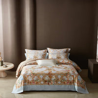 Printed Egyptian Cotton Bedding Set 1000TC | Garden Border