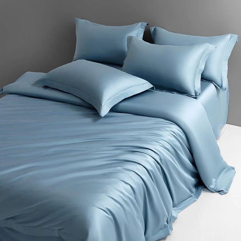 Midnight Luxe Egyptian Cotton Bedding Set with Duvet Cover - 900TC