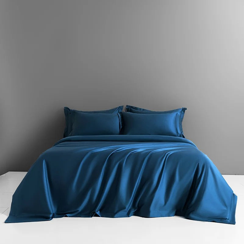 Midnight Luxe Egyptian Cotton Bedding Set with Duvet Cover - 900TC - Egyptian Bedding