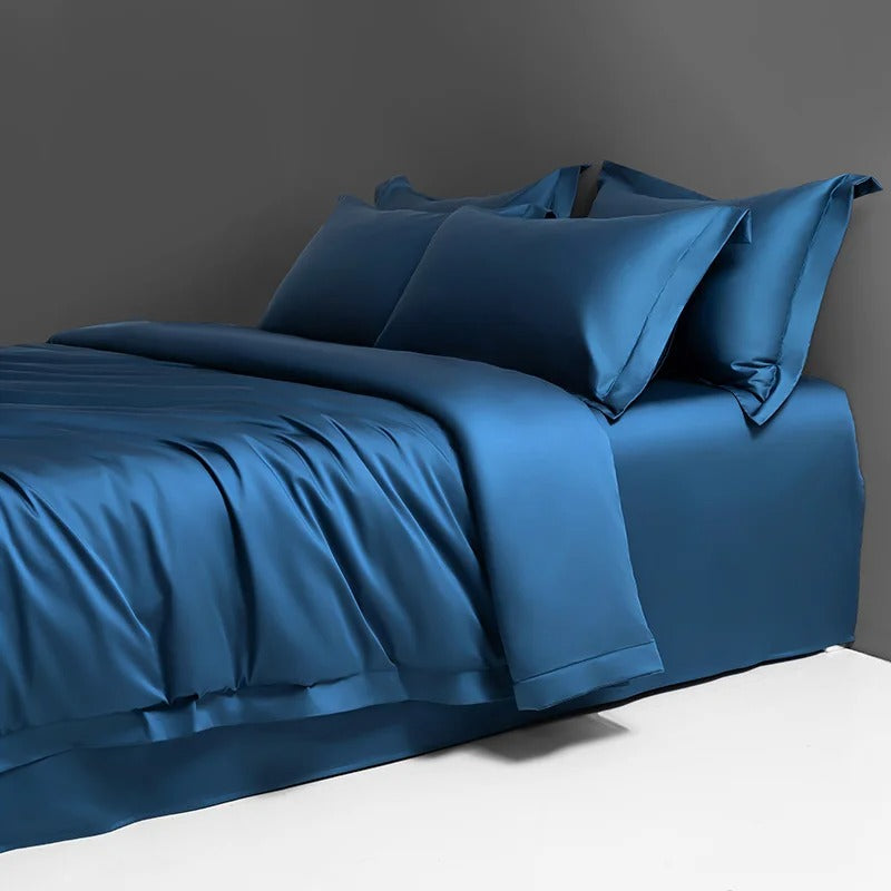 Midnight Luxe Egyptian Cotton Bedding Set with Duvet Cover - 900TC