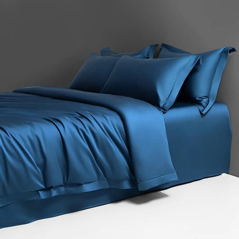 Midnight Luxe Egyptian Cotton Bedding Set with Duvet Cover - 900TC