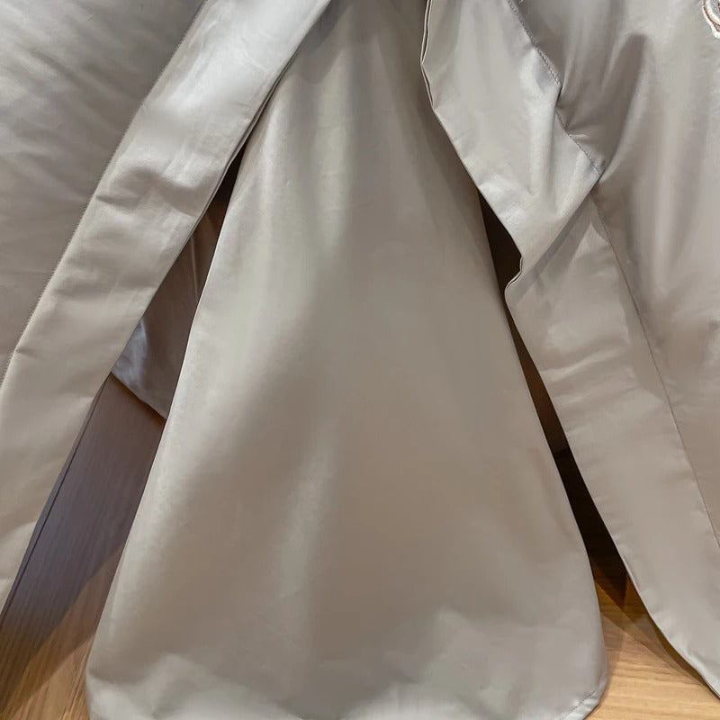 Elegant Rose and Butterfly Embroidered Bedding Set with Duvet Cover - 600TC - Egyptian Bedding