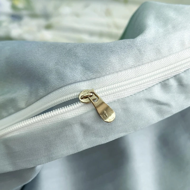 Dreamy Watercolor Floral Cotton Bedding Set with Duvet Cover – 500TC