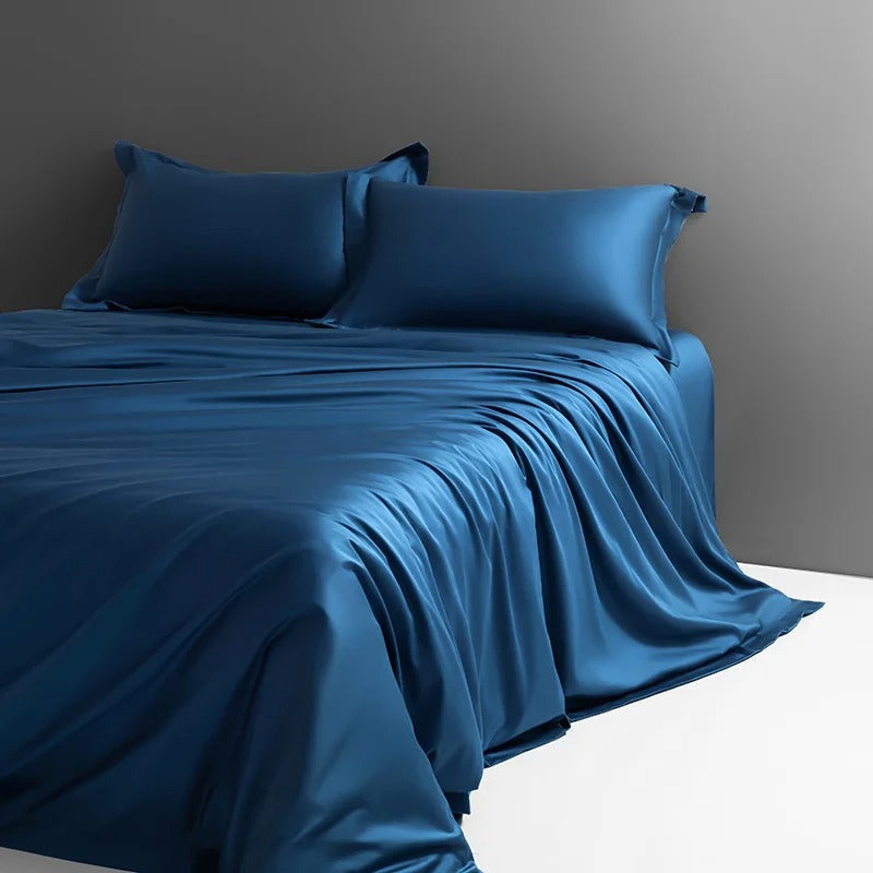 Midnight Luxe Egyptian Cotton Bedding Set with Duvet Cover - 900TC - Egyptian Bedding