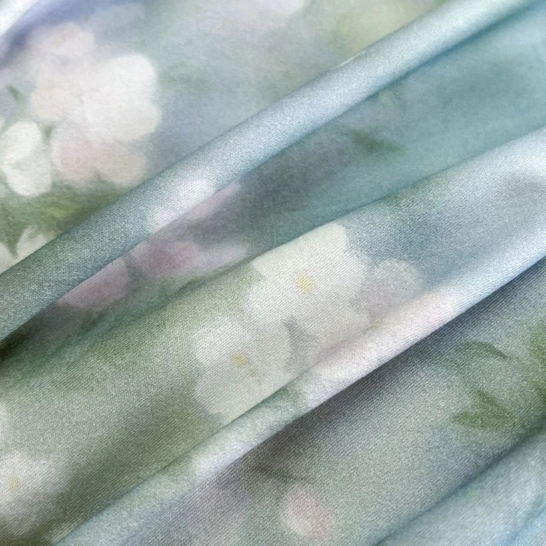 Dreamy Watercolor Floral Cotton Bedding Set with Duvet Cover – 500TC