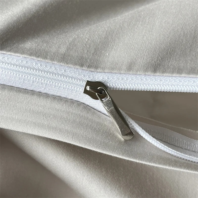 Luxury Lyocell Cotton Jacquard Bedding Set with Duvet Cover - 1000TC