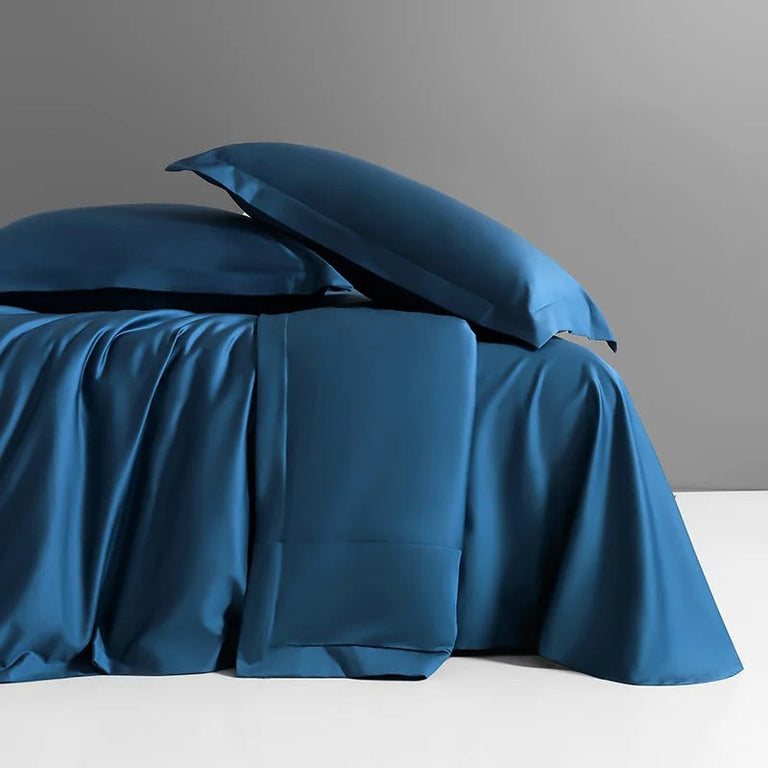 Midnight Luxe Egyptian Cotton Bedding Set with Duvet Cover - 900TC