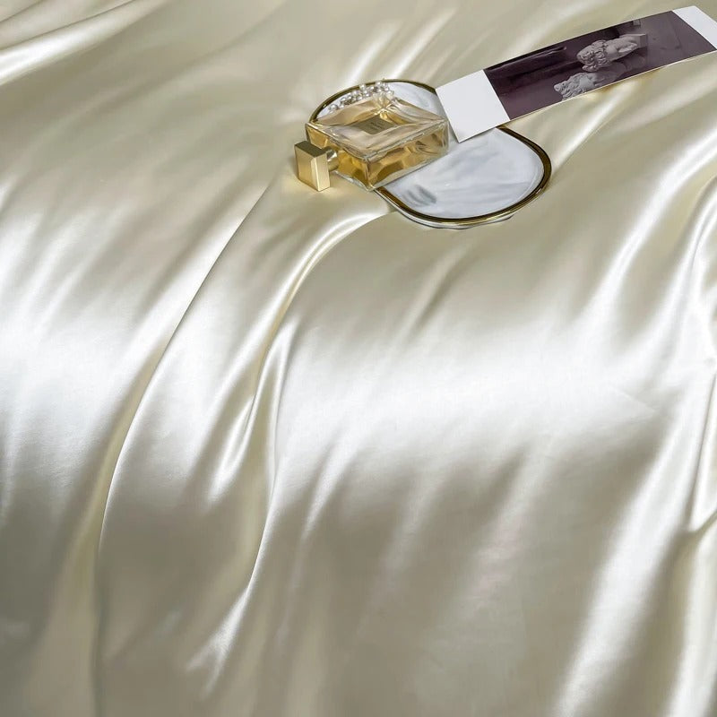 Geometric Luxe Egyptian Cotton Bedding Set with Duvet Cover - 1500TC