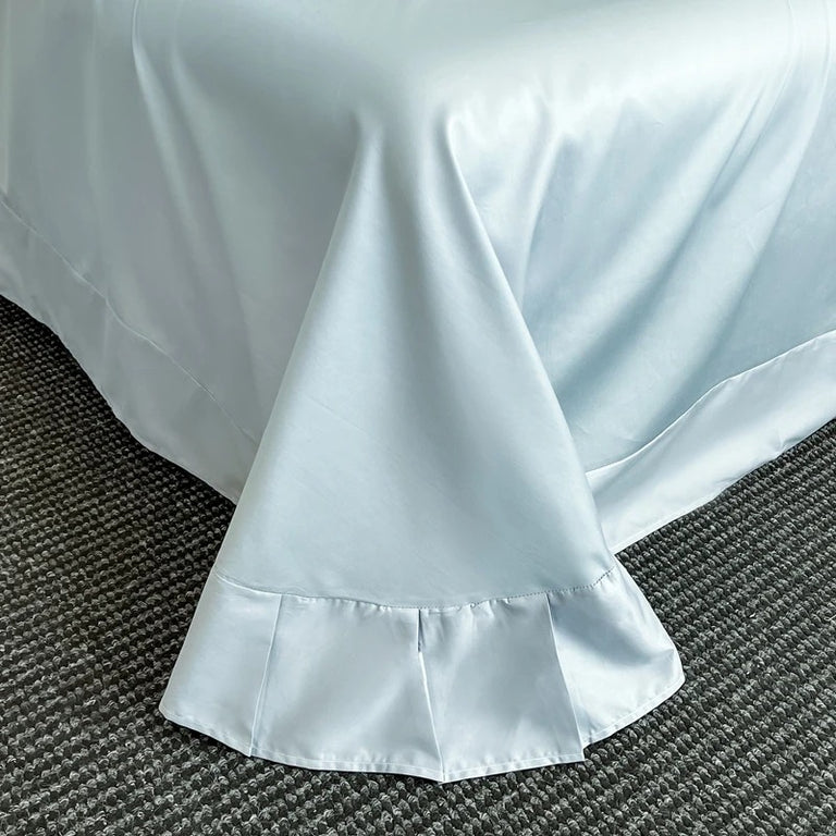 Dreamy Watercolor Floral Cotton Bedding Set with Duvet Cover – 500TC