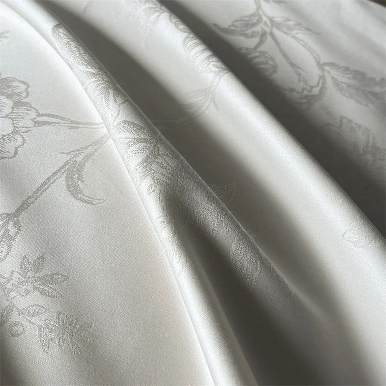 Luxury Lyocell Cotton Jacquard Bedding Set with Duvet Cover - 1000TC