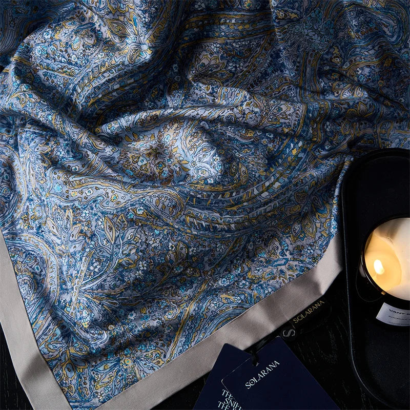 Paisley Egyptian Cotton Bedding Set 1000TC | Blue Paisley - Egyptian Bedding
