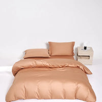 Plain Egyptian Cotton Bedding Set 600TC | Soft Colours