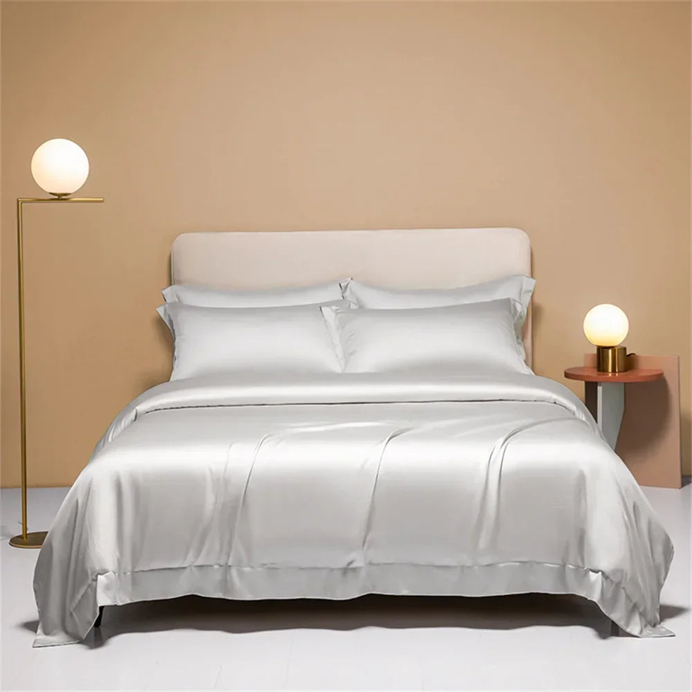 Plain Egyptian Cotton Bedding Set 800TC | Solid Colours in White
