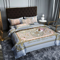 Printed Egyptian Cotton Bedding Set 1000TC | Heritage Prints