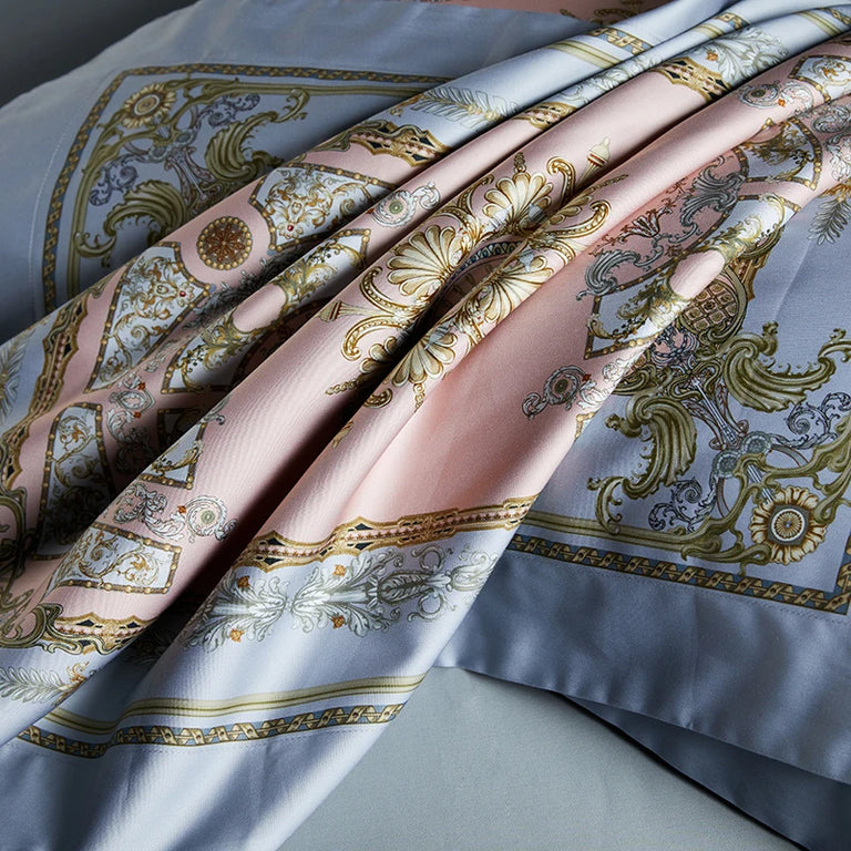Printed Egyptian Cotton Bedding Set 1000TC | Heritage Prints print close up