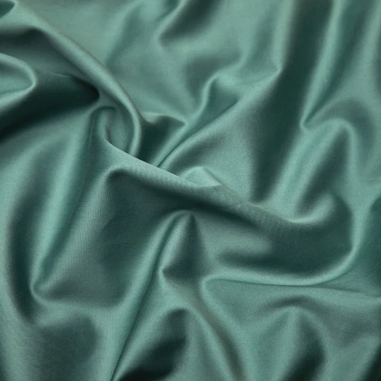 Sateen Egyptian Cotton Bedding Set 1000TC | Hemstitch Border sateen fabric close up