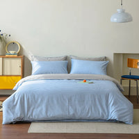 Striped Egyptian Cotton Bedding Set 600TC | Fine Stripe